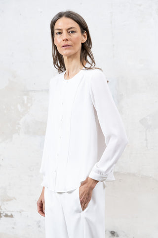 CAMISA SOBREPOSICIÓN DELANTERO BLANCO