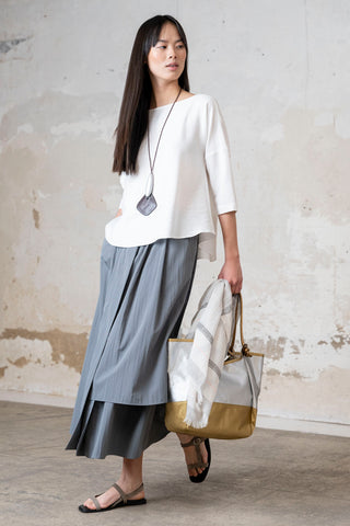 FALDA CAPAS TECNO GRIS