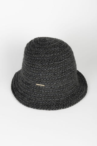 GORRO PUNTO JASPEADO ANTRACITA