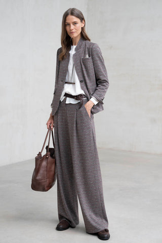 Chaqueta Ferrara cuadros