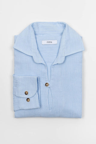 Camisa Elian celeste Rivera