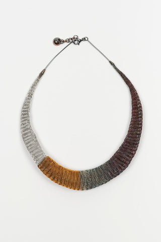Collar Veiral malla multicolor