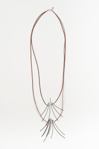 Collar Mirela antracita FL Private Collection