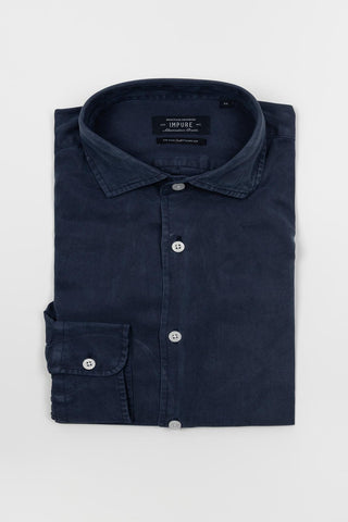 Camisa azul marino Impure