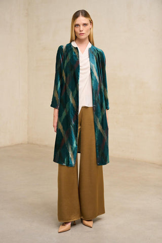 Levita Elsuria terciopelo estampado
