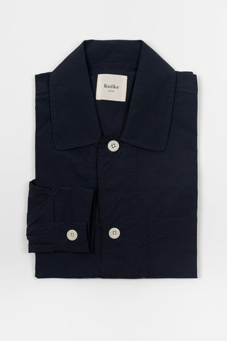 Camisa azul marino Koike