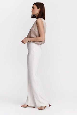 PANTALON PALAZZO BLANCO