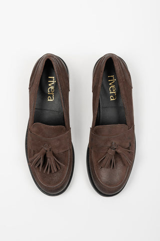 MOCASIN BORLAS TOPO