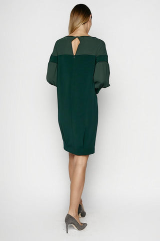 Vestido Rene Verde Botella