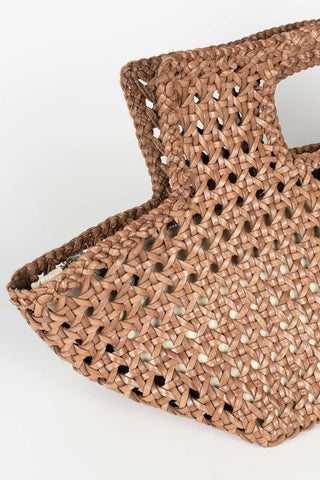 Bolso Saelis cuero camel