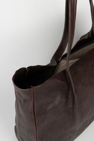 Bolso Lorva marrón de piel mujer