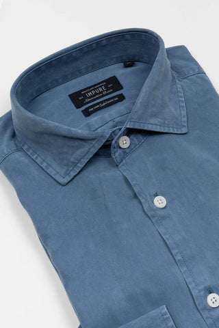 Camisa impure azul medio