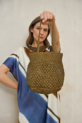 Bolso Maelis dorado envejecido