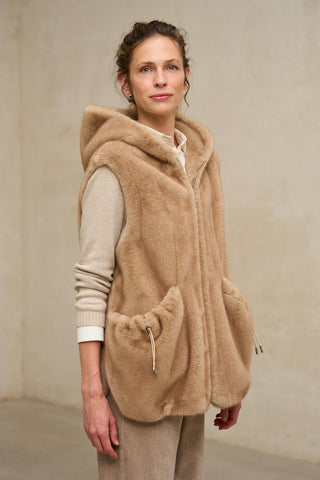 Chaleco Maury beige