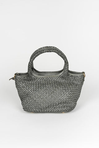 Bolso Serilda mini gris y bronce