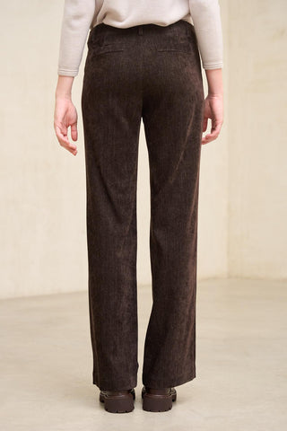 Pantalón Xena marrón chocolate