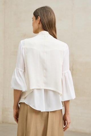 Chaleco Érine beige