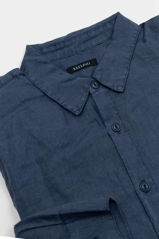 Camisa Keeling azul marino
