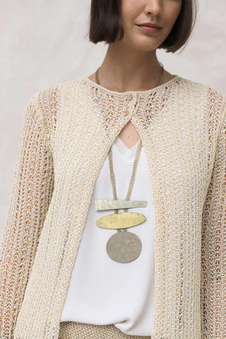 Collar Orvian Latón  FL Private Collection