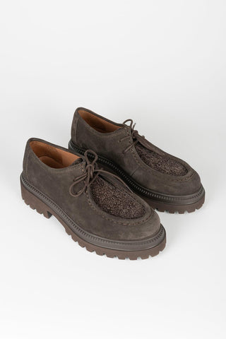 Zapato Teo ante marrón