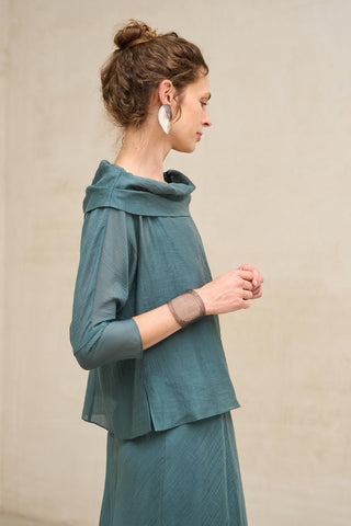 Blusa Lisa agua