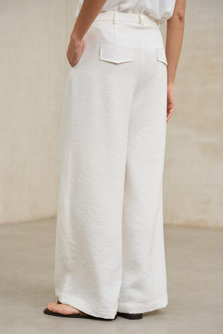Pantalón Lysel blanco roto