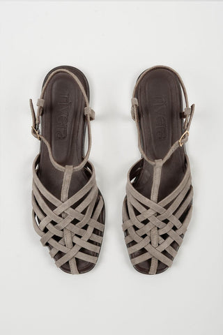 Sandalia Cangrejera Lareth gris