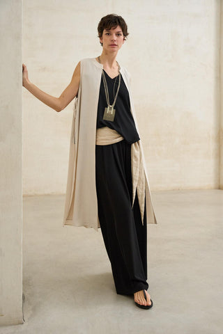 Chaleco Mireth hueso