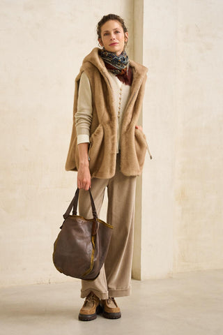 Chaleco Maury beige