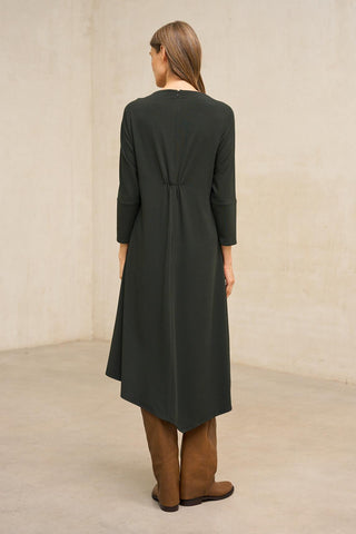 Vestido Quelmira caqui