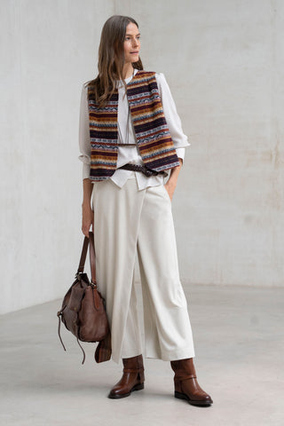 Chaleco Urbino jacquard multicolor