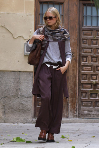 Pantalón Siena burdeos